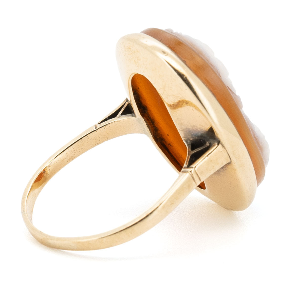 1041 antiker Steincamé Ring um 1880