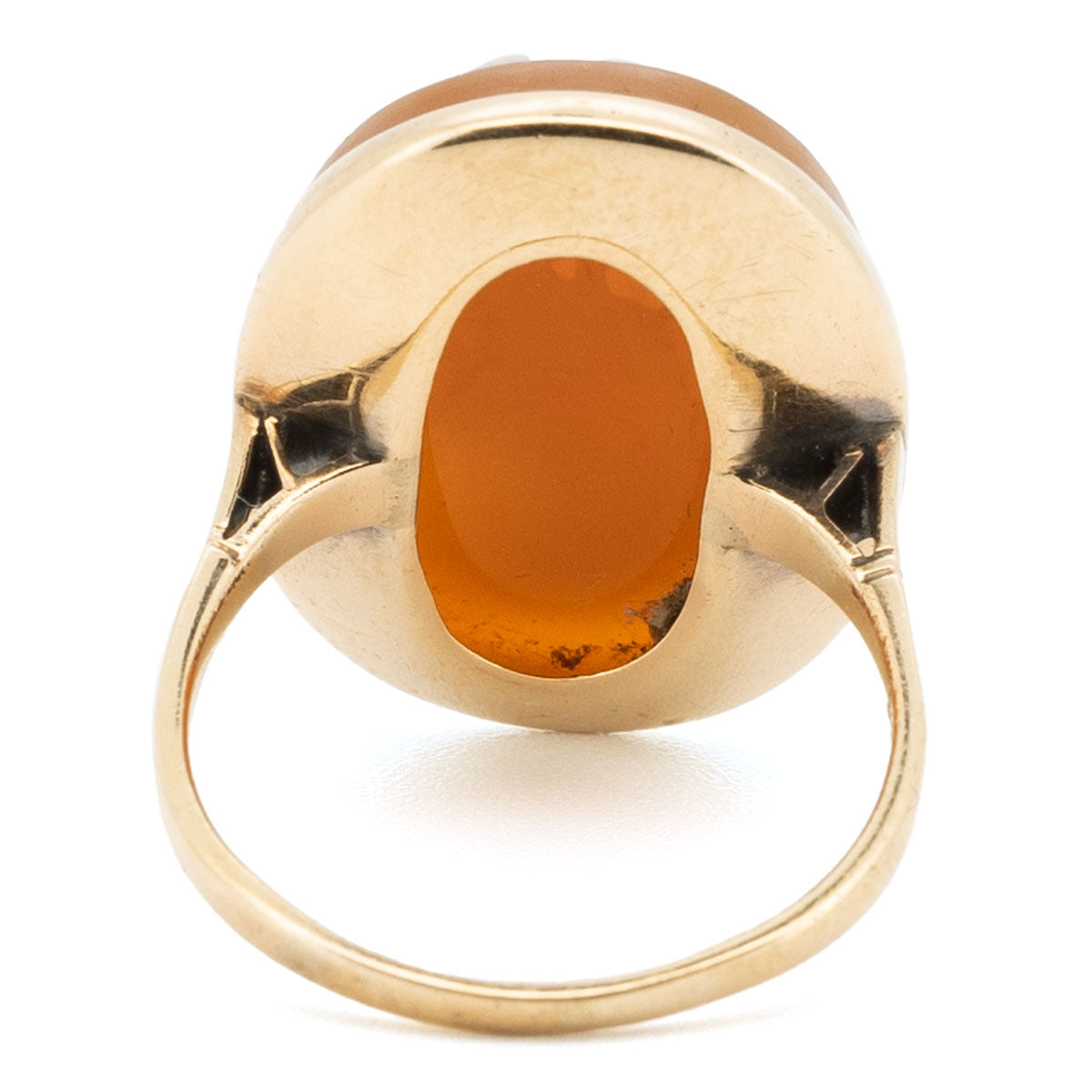 1041 antiker Steincamé Ring um 1880