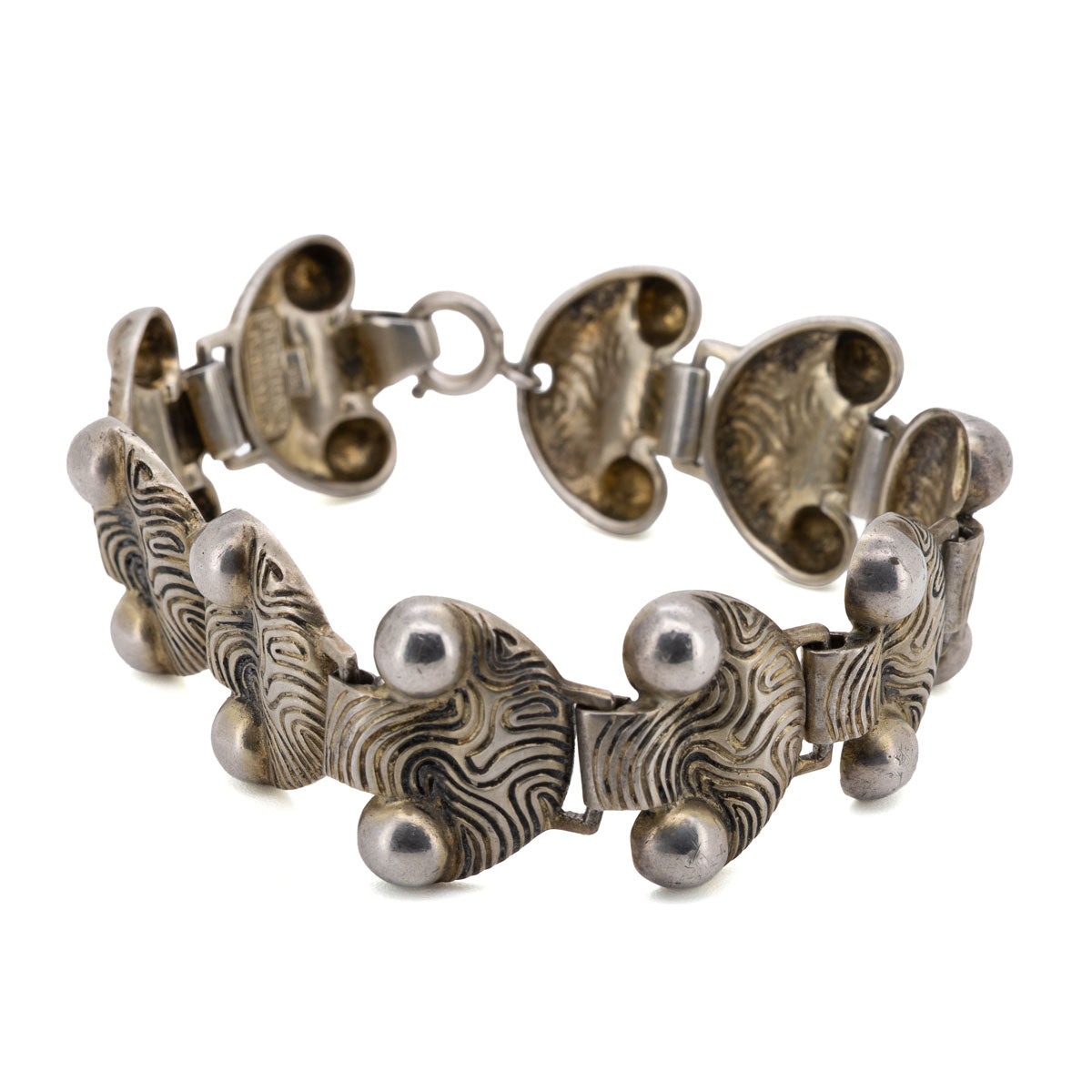 1114 – Original Theodor Fahrner Armband – 925 Silber, um 1930