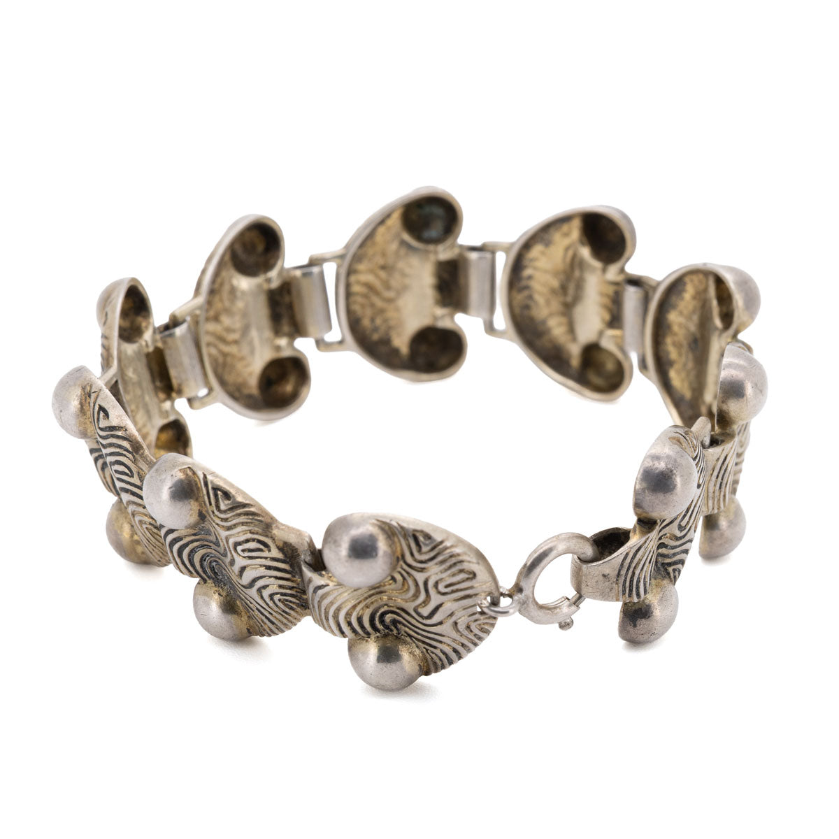 1114 – Original Theodor Fahrner Armband – 925 Silber, um 1930