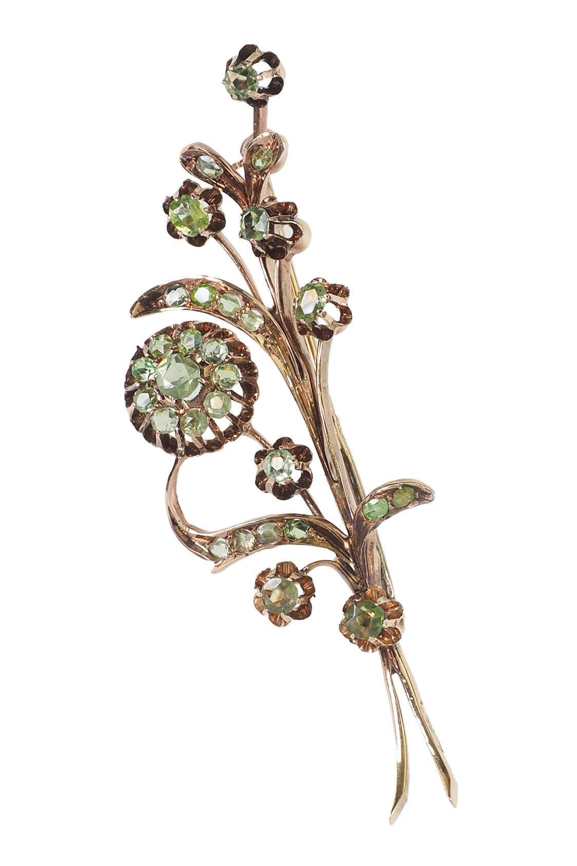 Jade &amp; Diamond Brooch, Hope