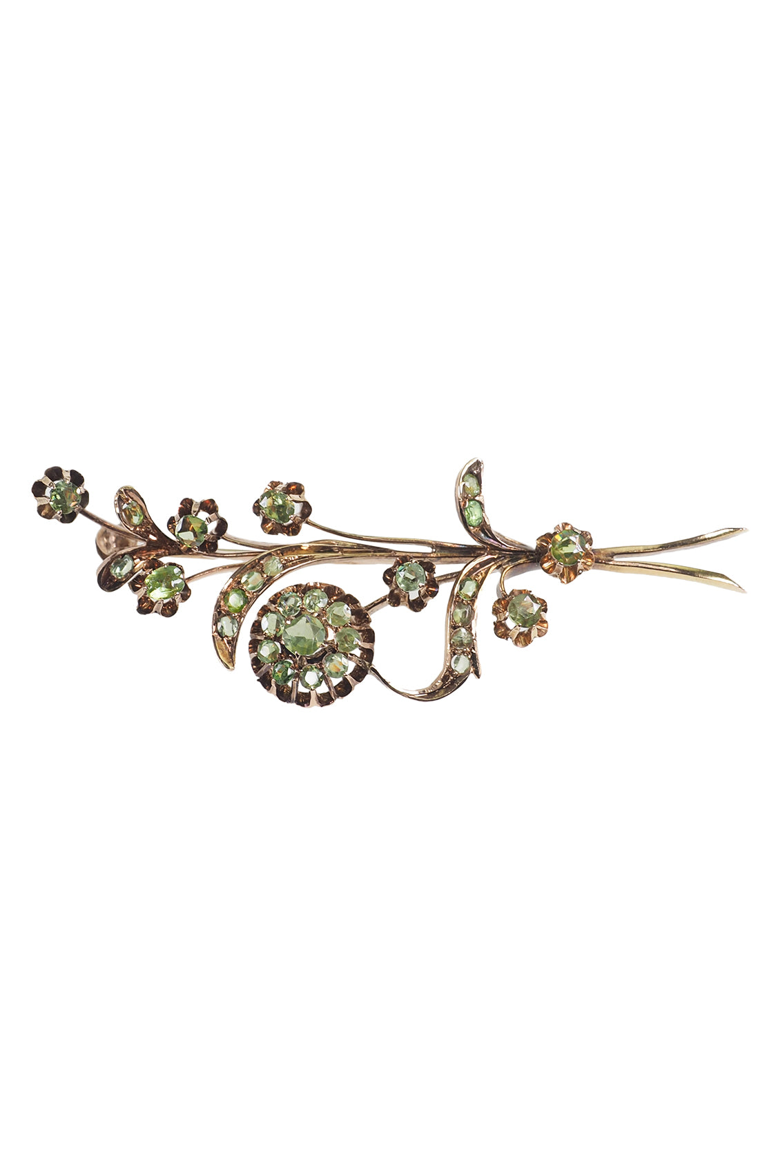 Jade &amp; Diamond Brooch, Hope